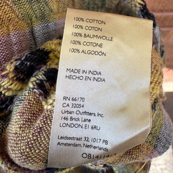 Free People Womens Small Desert Heat Harem Pants Knit Yellow Combo Southwestern - Picture 8 of 15